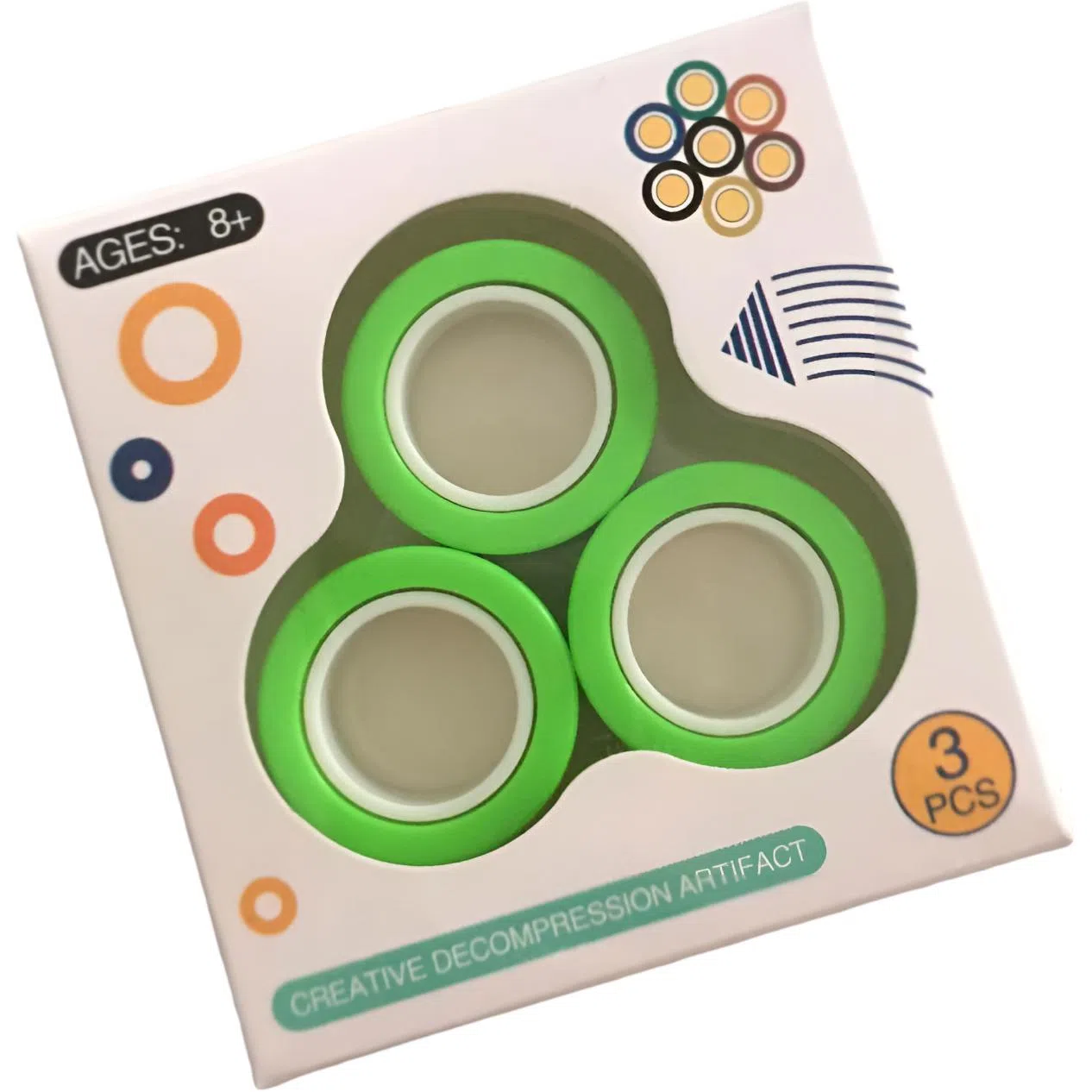 万格 磁力戒指 指尖陀螺