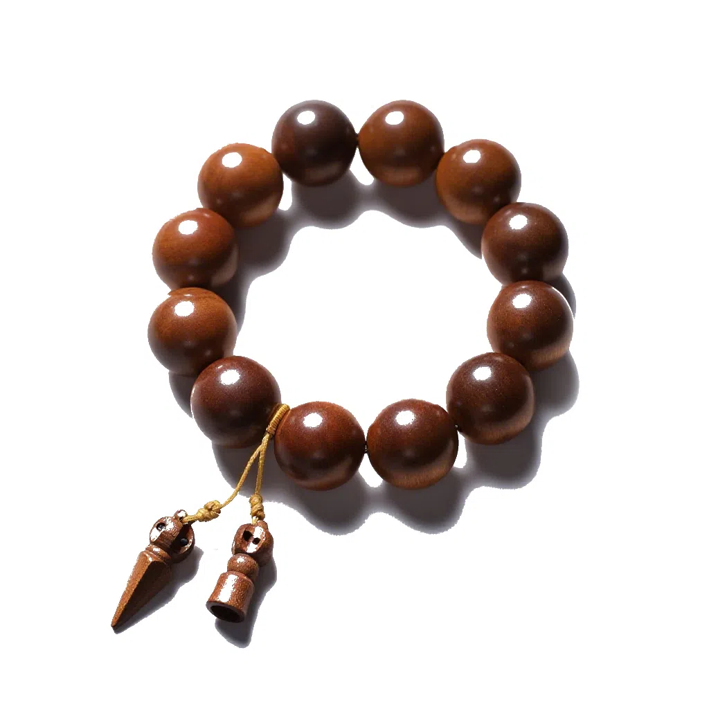 書卓 正宗 护身百年深山老树龄原木挂件平安#好运 雷击木 木作手串 男女同款情侣款