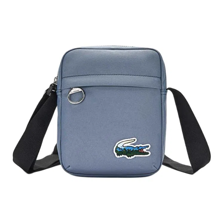 Lacoste Crossbody Bag Gray Blue
