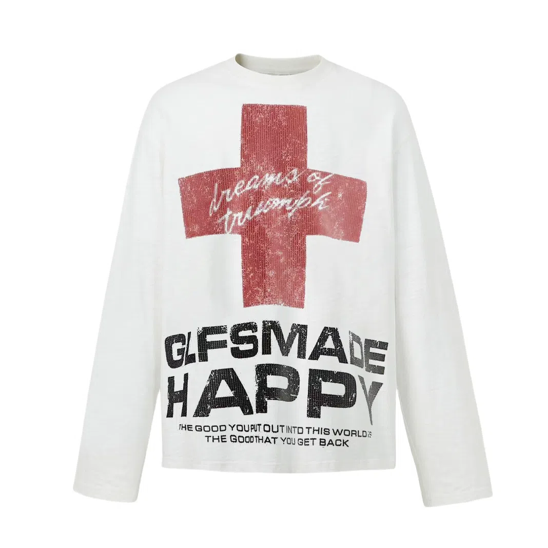 DAND Vintage Cross Long Sleeve Tee