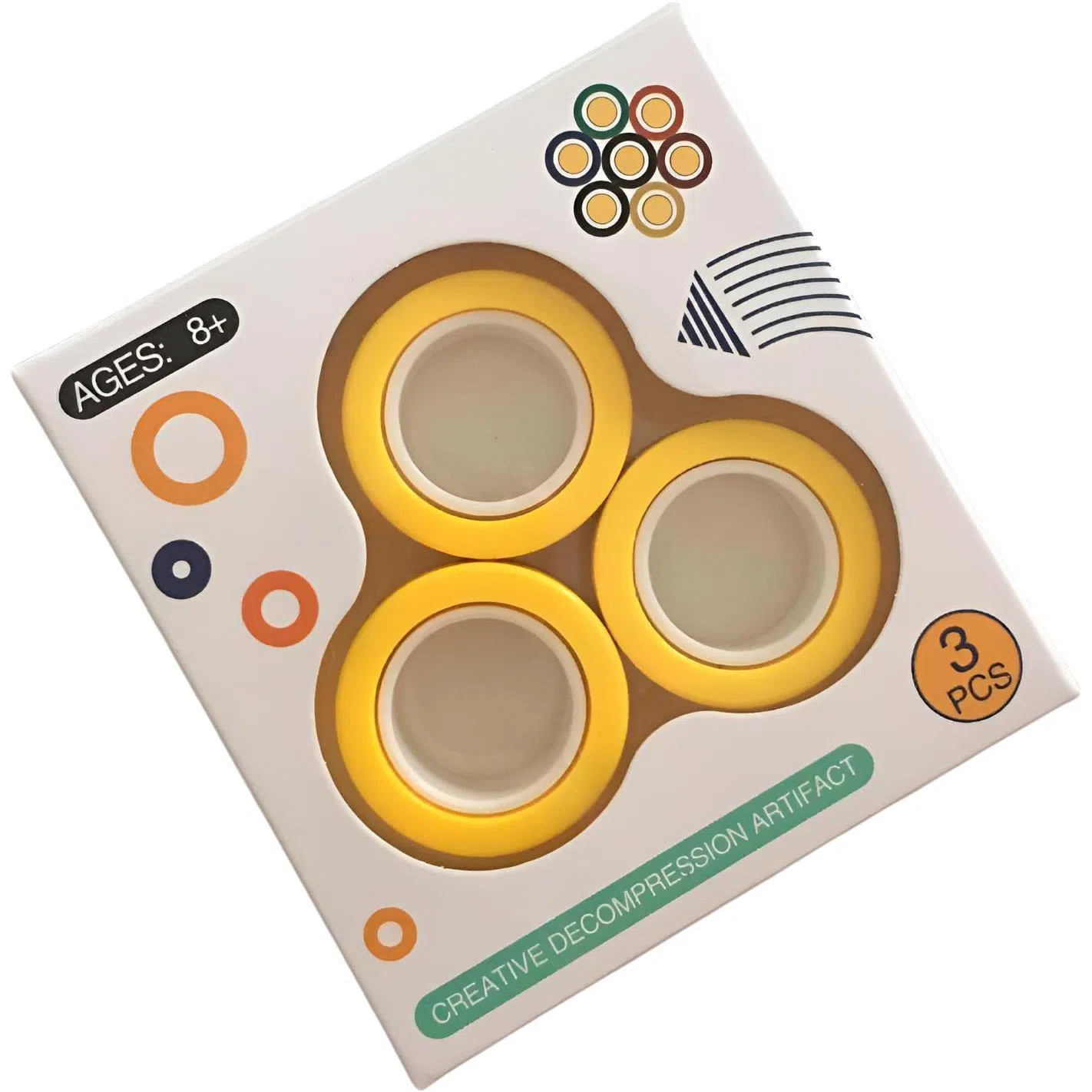 万格 磁力戒指 指尖陀螺