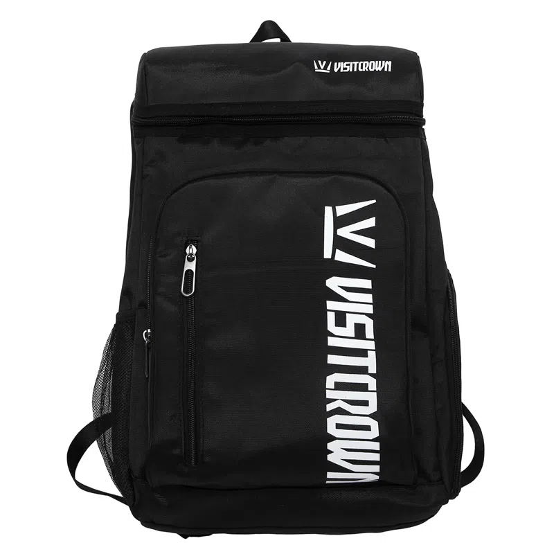 醇龙 旅行背包运动训练网球装备大容量书包 牛津布 双肩包 常规 男女同款情侣款 黑色/灰色