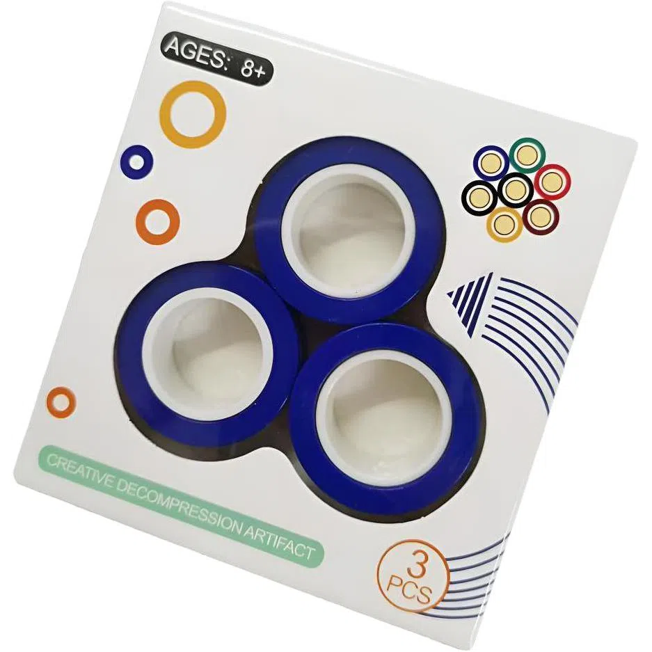 万格 磁力戒指 指尖陀螺