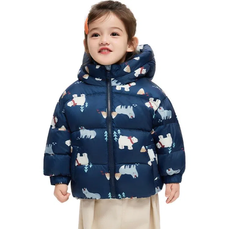 鸭鸭羽绒服 百搭时尚长袖 儿童款