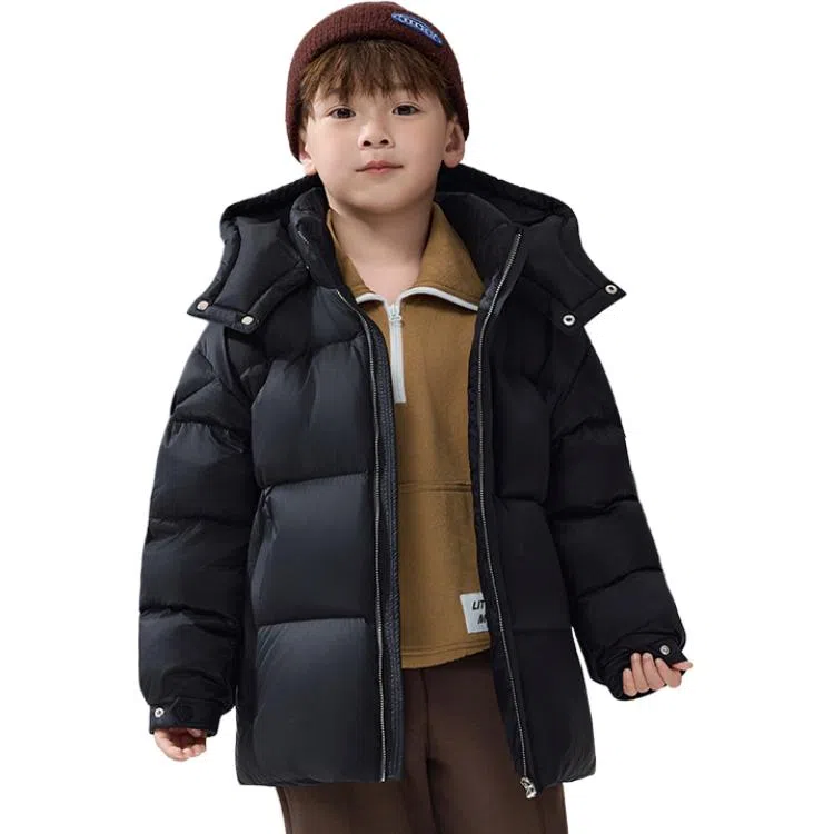 鸭鸭羽绒服 立领宽松 儿童款