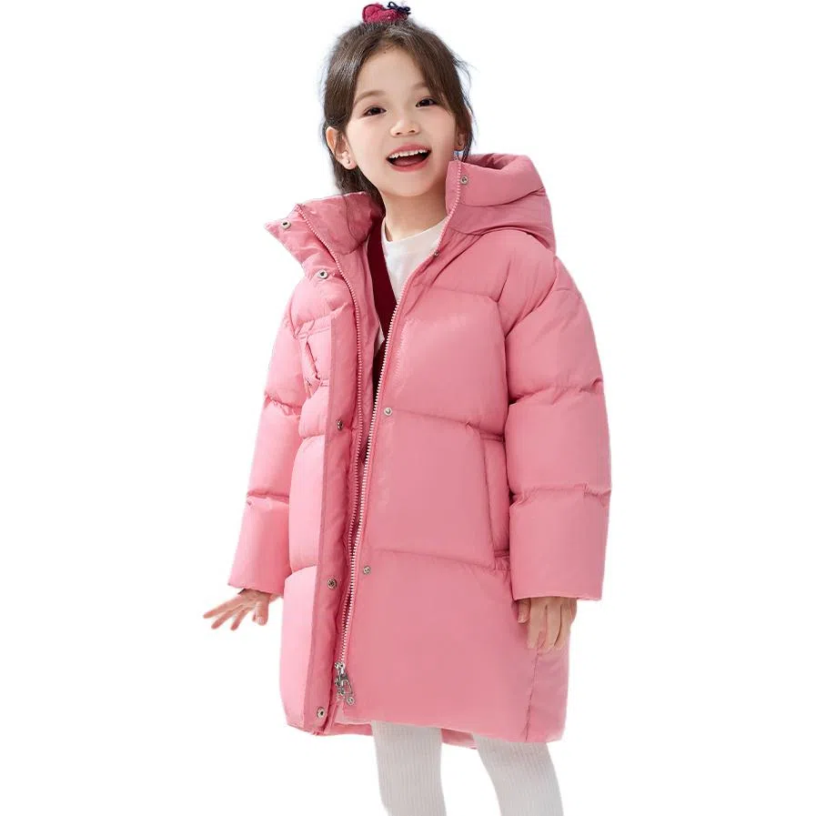 鸭鸭羽绒服 宽松简约风 青少年