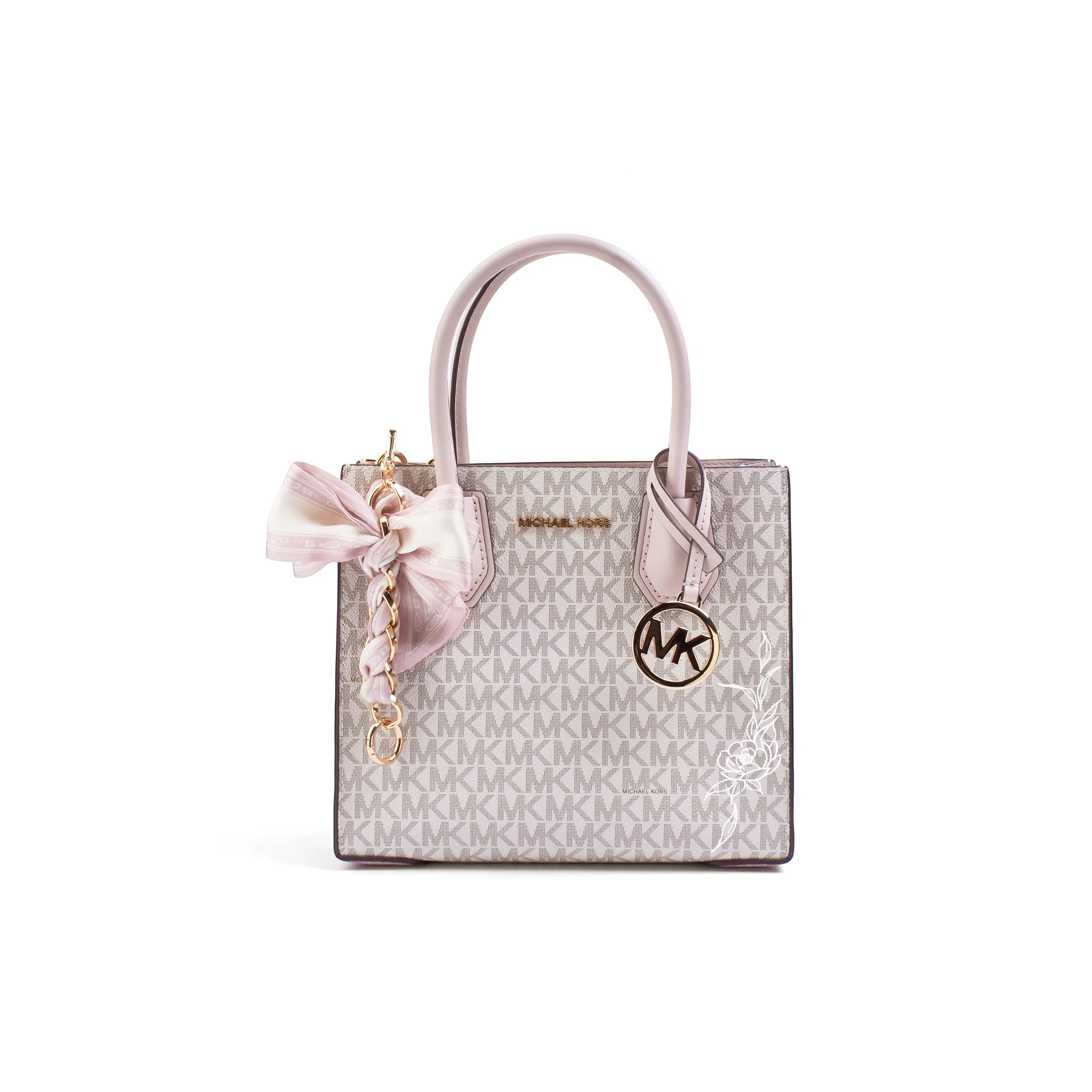 Michael Kors Idor Butterfly Bow Medium Pink
