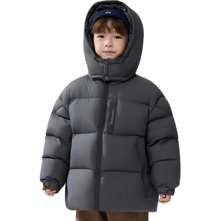 鸭鸭羽绒服 立领宽松 儿童款