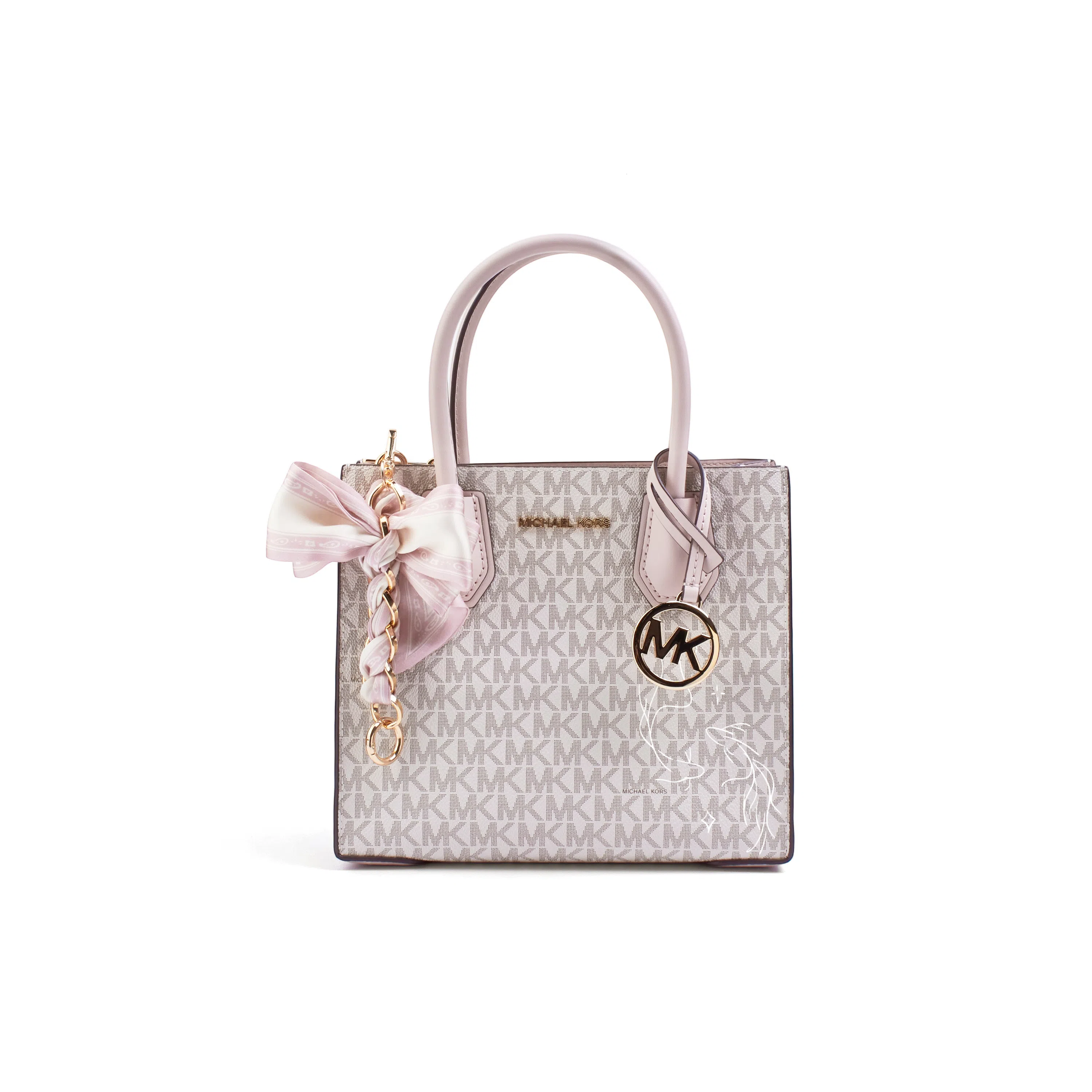 Michael Kors Idor Butterfly Bow Medium Pink