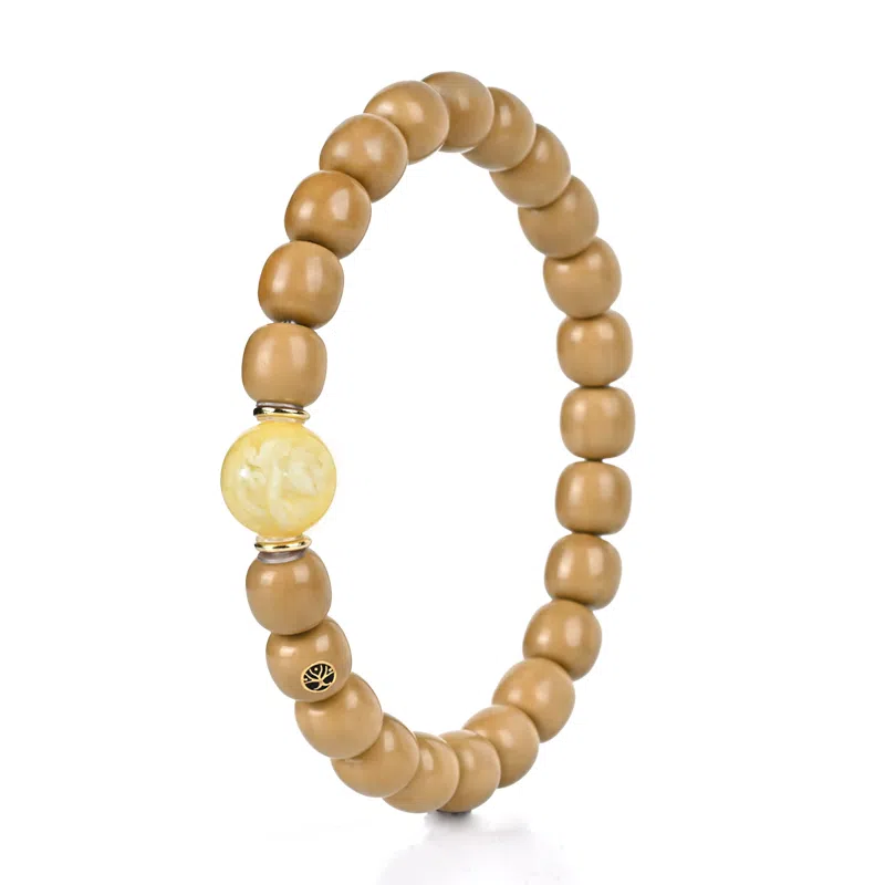 钰澜文玩 臻品 卓著手工老型满蜜隔珠搭配款#好运 猴头核桃 手串 男女同款情侣款