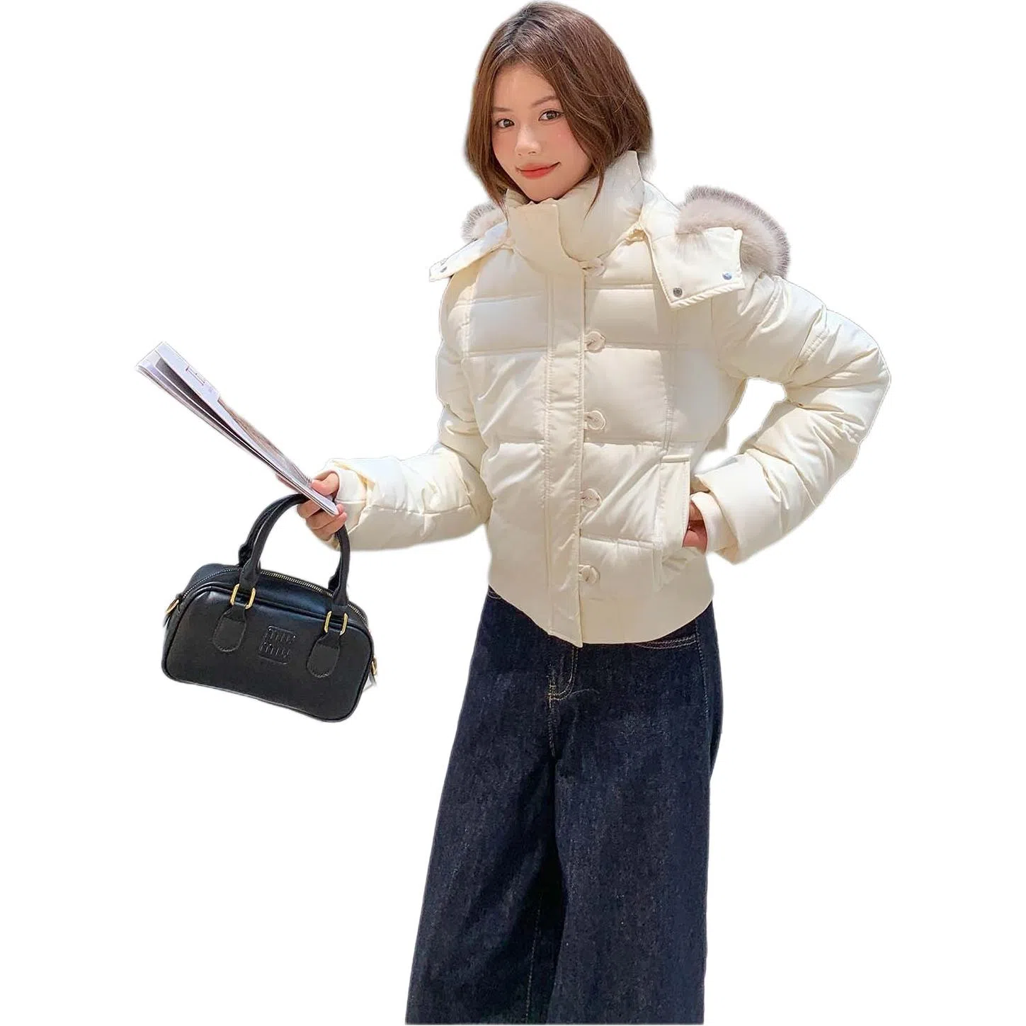 思蓓儿 韩系短款加厚棉服 女款