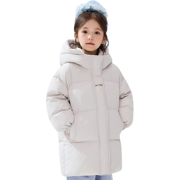 鸭鸭羽绒服 常规长袖立领宽松通勤风 青少年