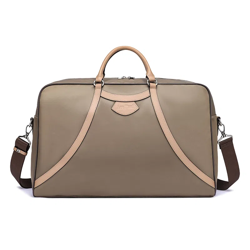 Ace Paul Canvas Tote Bag Khaki/Black