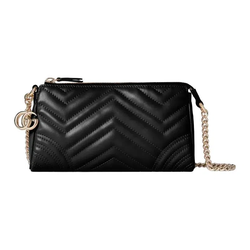 Gucci GG Marmont Small Shoulder Bag Black