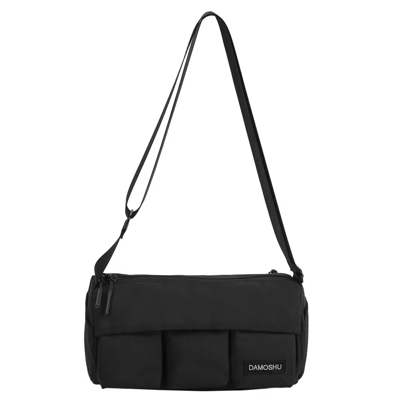 醇龙 休闲百搭出门 尼龙 斜挎单肩包 常规 男女同款情侣款 多色