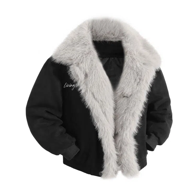 LIVINGTOWN Retro Logo Jacket