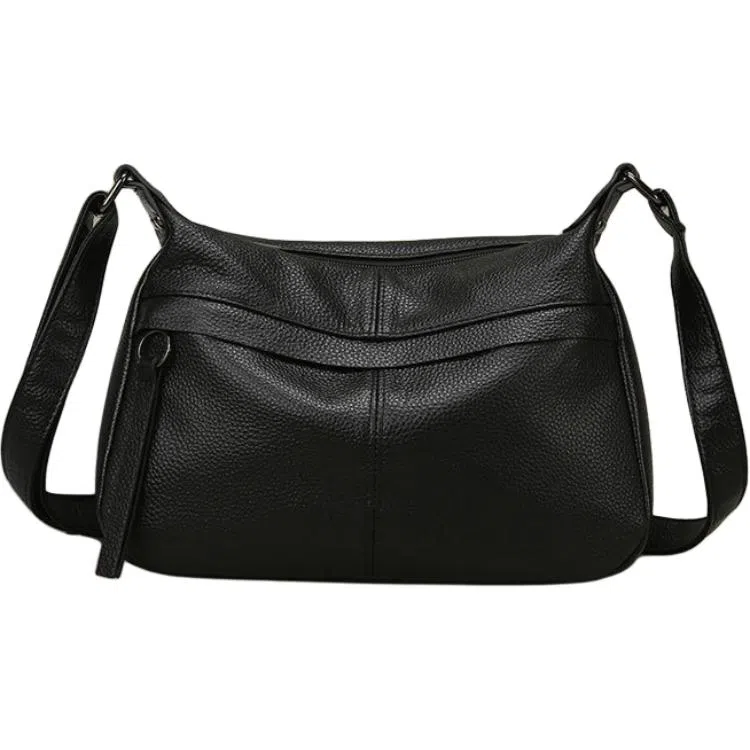 VANDEE Classic Leather Crossbody Bag