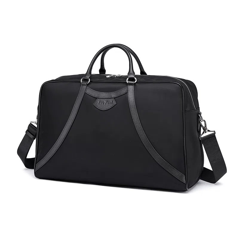 Ace Paul Canvas Tote Bag Khaki/Black