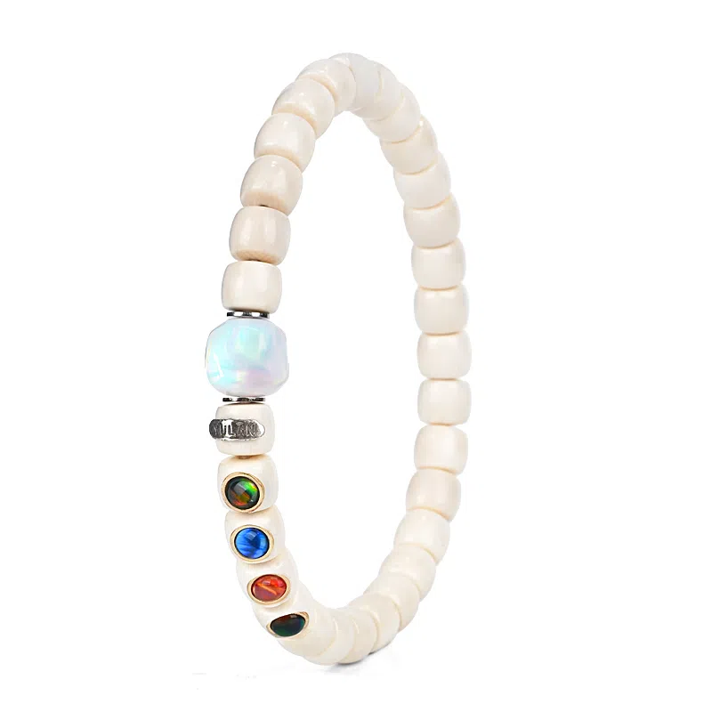 钰澜文玩 【承天·皓金】原创设计师款盘玩佛珠转运珠#好运 猛犸 手串 男女同款情侣款