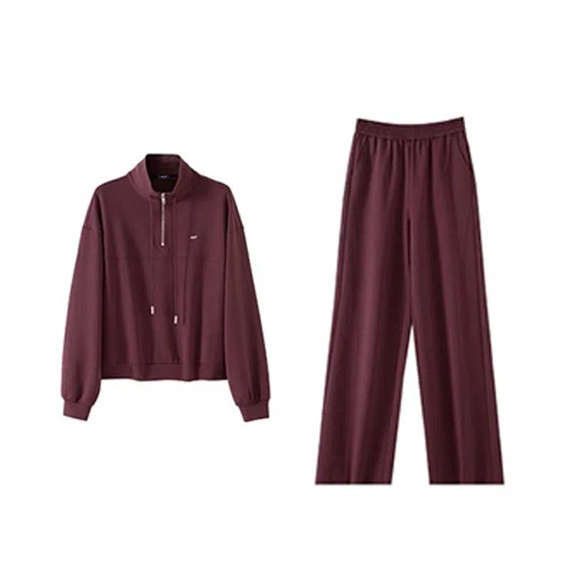 Luyouye Split Design Tracksuit Set