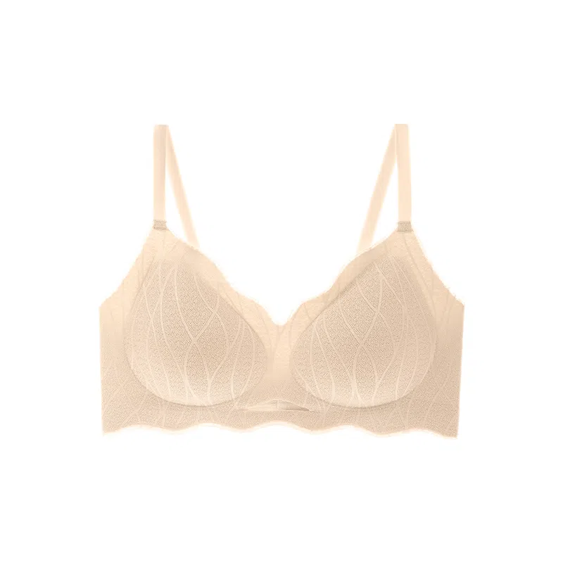 内在密码 无痕内衣聚拢显大软支撑收副乳防下垂舒适无钢圈薄款透气蕾丝文胸 女款