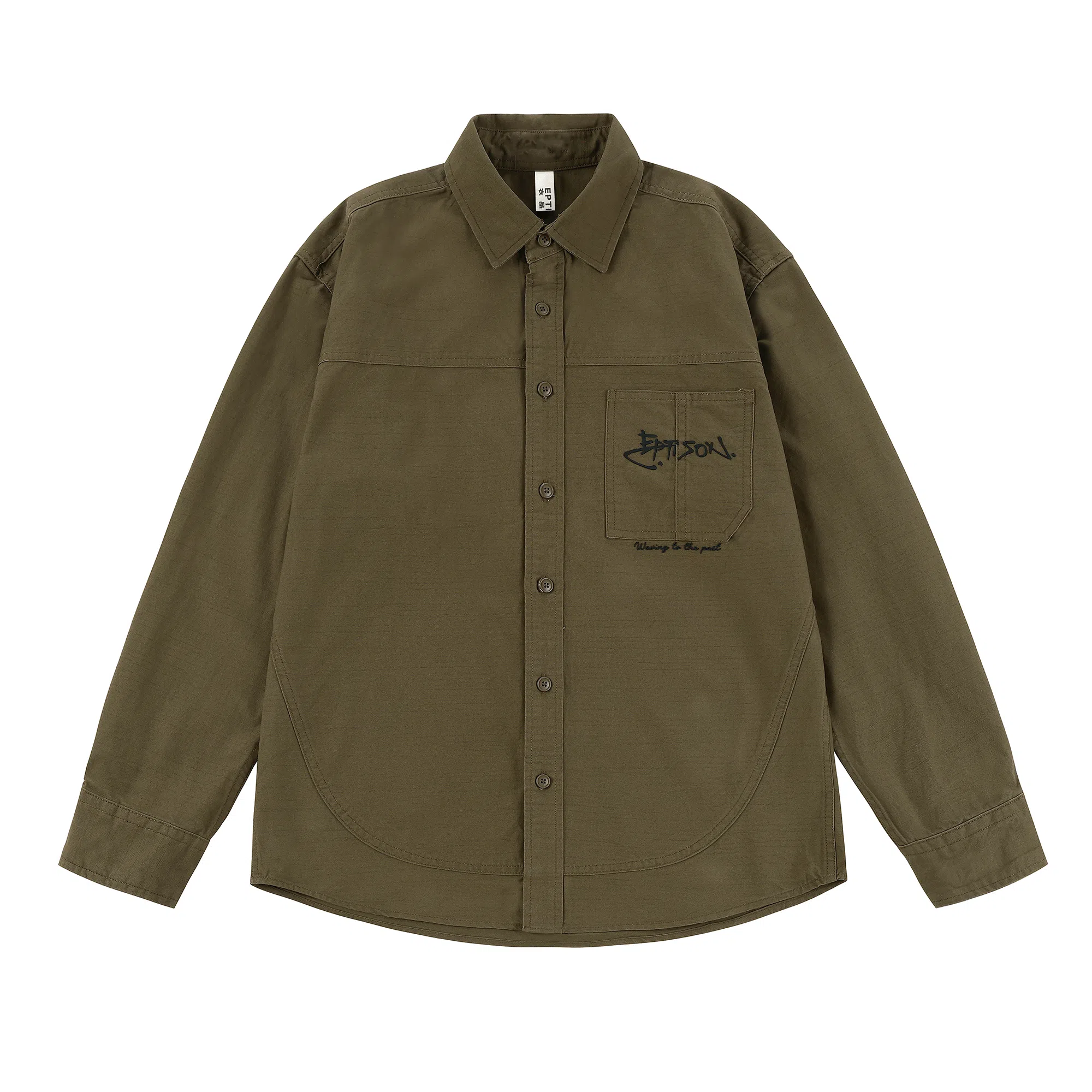 EPTISON Retro Loose Long Sleeve Shirt