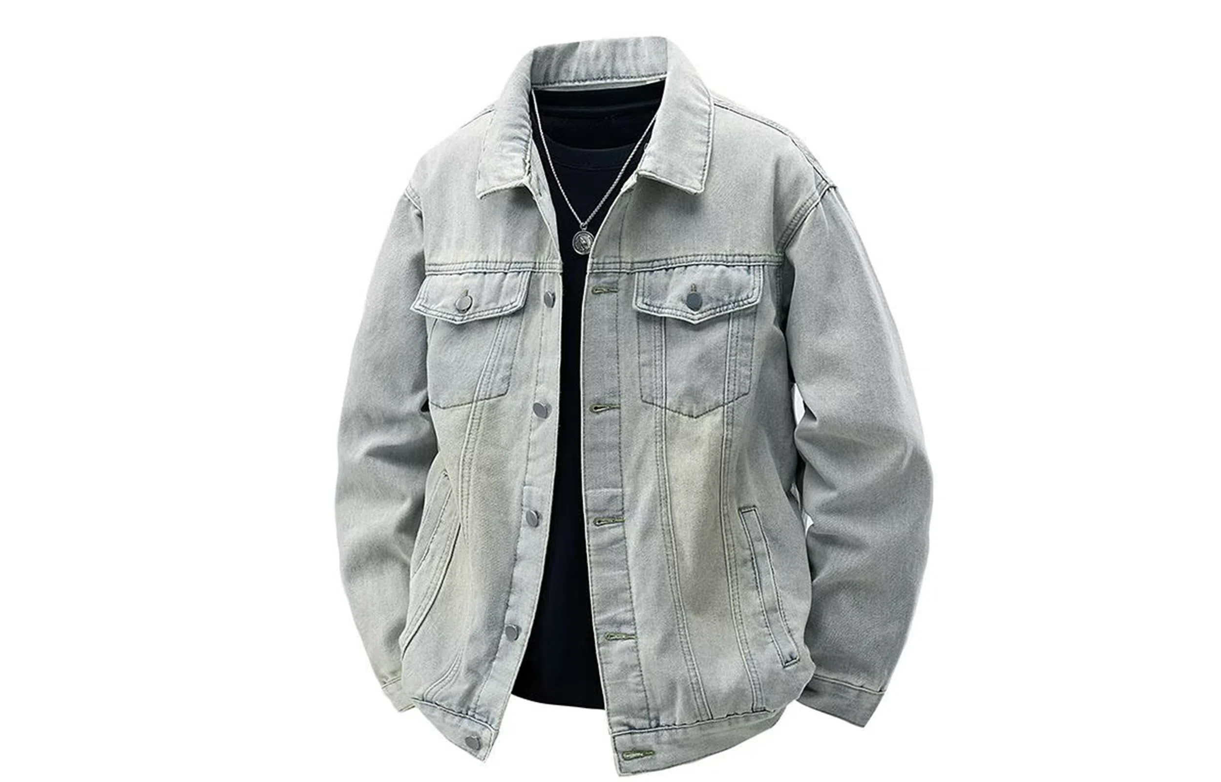 MGDOHOME Vintage Denim Jacket