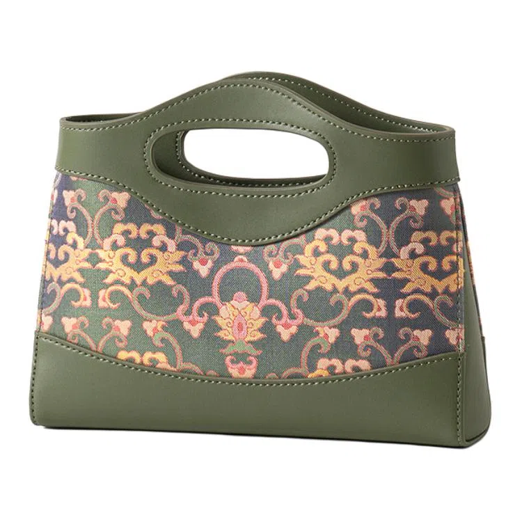 上海故事 真丝单肩斜挎包包时尚 桑蚕丝 手提包 小号 女款 多色