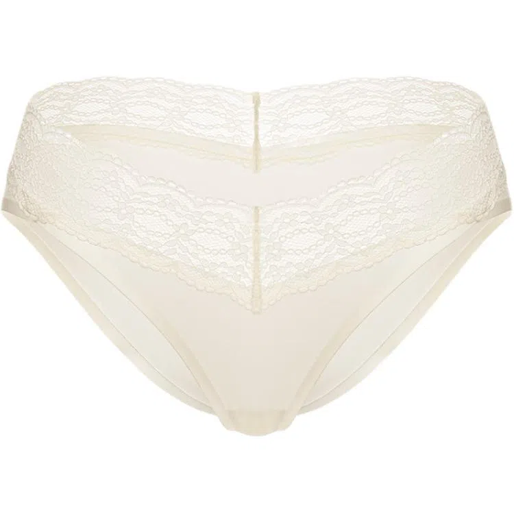 小甜崽 纯色蕾丝性感三角内裤 女款
