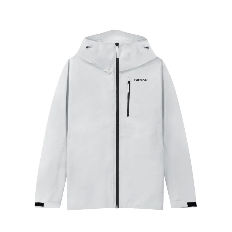 探路者  拓野系列 户外登山徒步滑雪旅行 防污防油 三防科技多功能外套 单层  吸湿排汗耐磨透气防寒防水防泼水防虫防风冲锋衣 男女同款