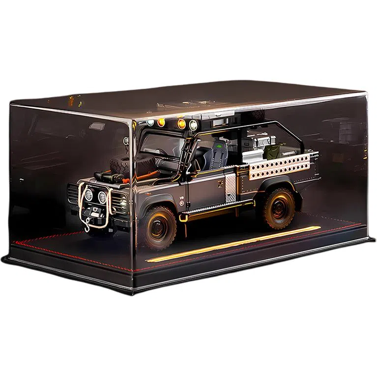 星星科教 路虎卫士 收藏车模