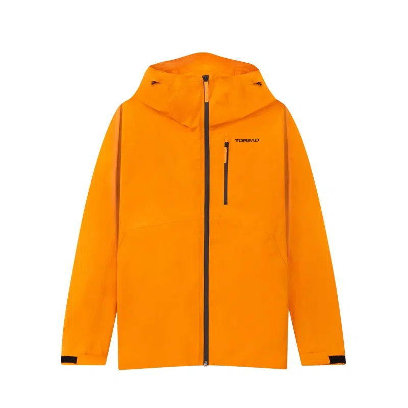 探路者  拓野系列 户外登山徒步滑雪旅行 防污防油 三防科技多功能外套 单层  吸湿排汗耐磨透气防寒防水防泼水防虫防风冲锋衣 男女同款