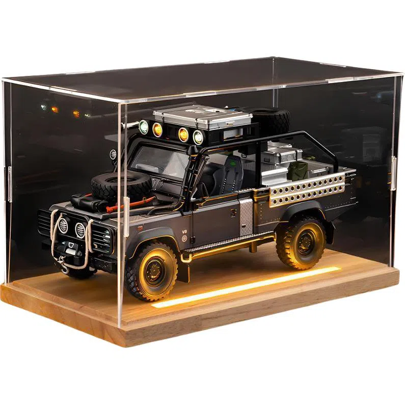 星星科教 路虎卫士 收藏车模