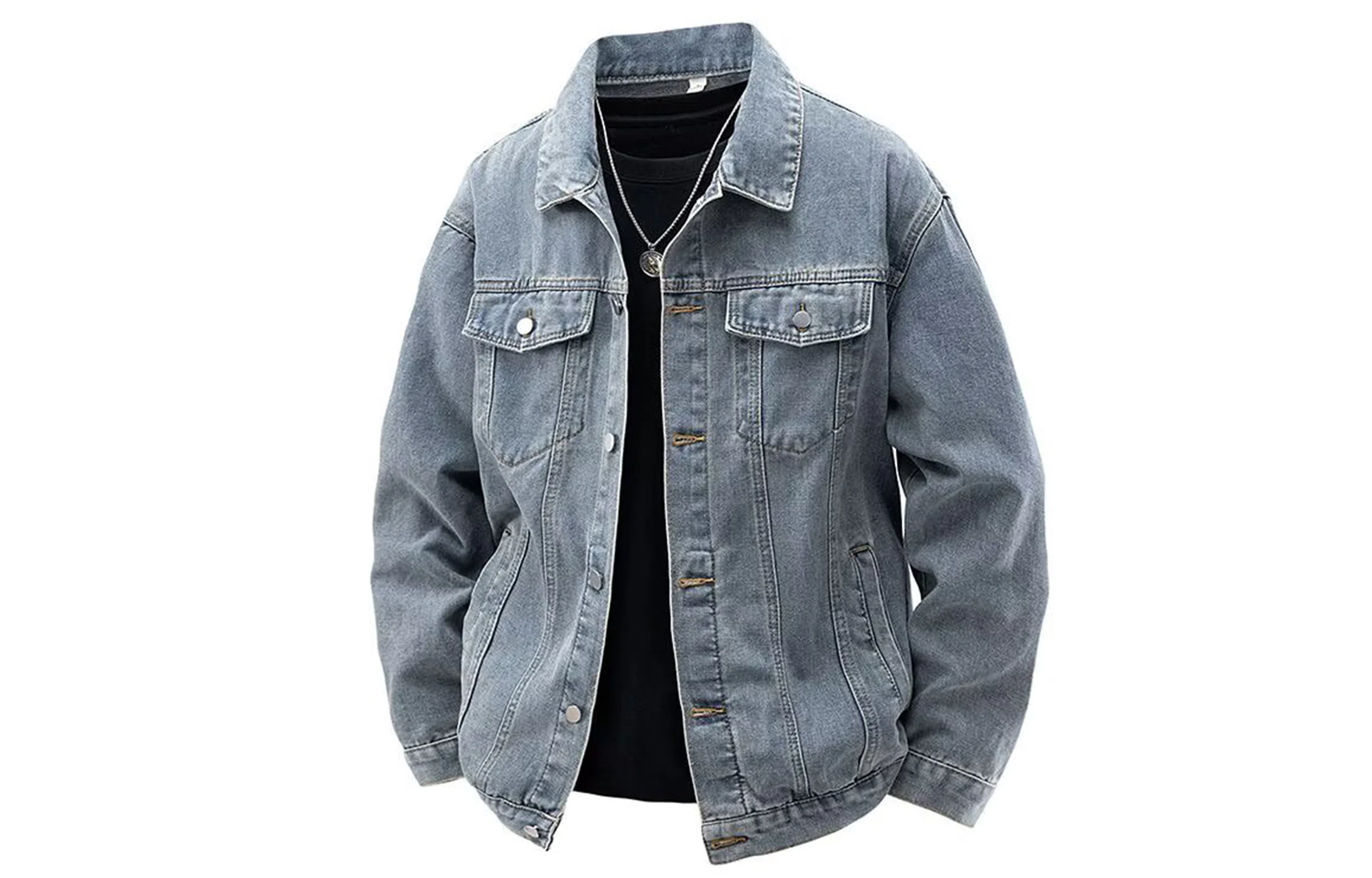 MGDOHOME Vintage Denim Jacket