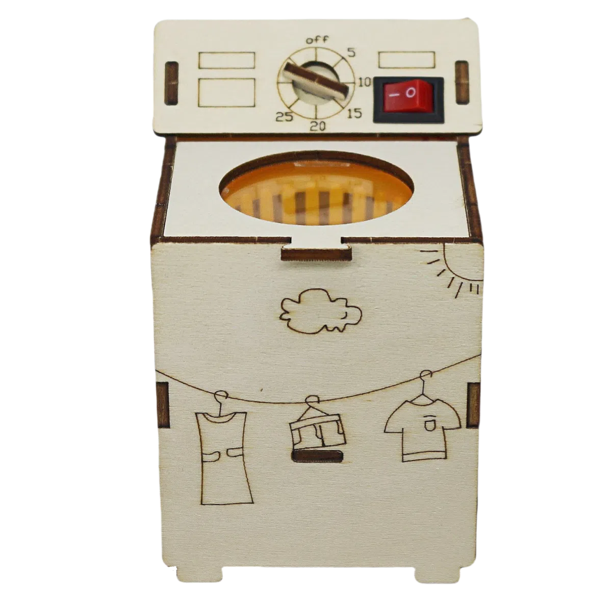 萌吉码 滚筒洗衣机 其他拼装模型