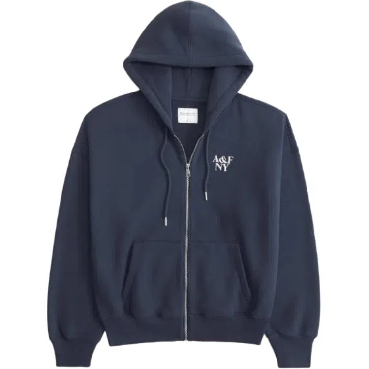 Abercrombie & Fitch Letter Jacquard Sweatshirt