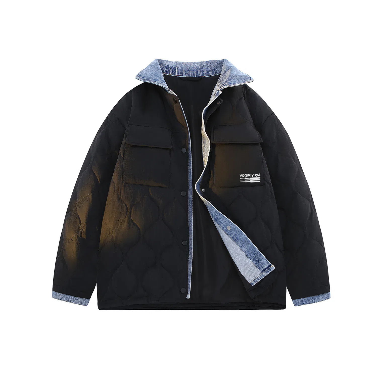 鸭鸭 时尚外套保暖多口袋冬季羽绒服 女款