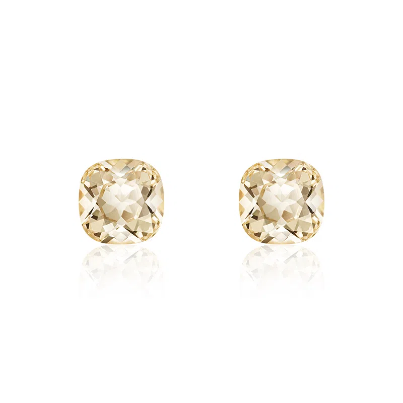 SINCE BEAUTY Shining Square Studs