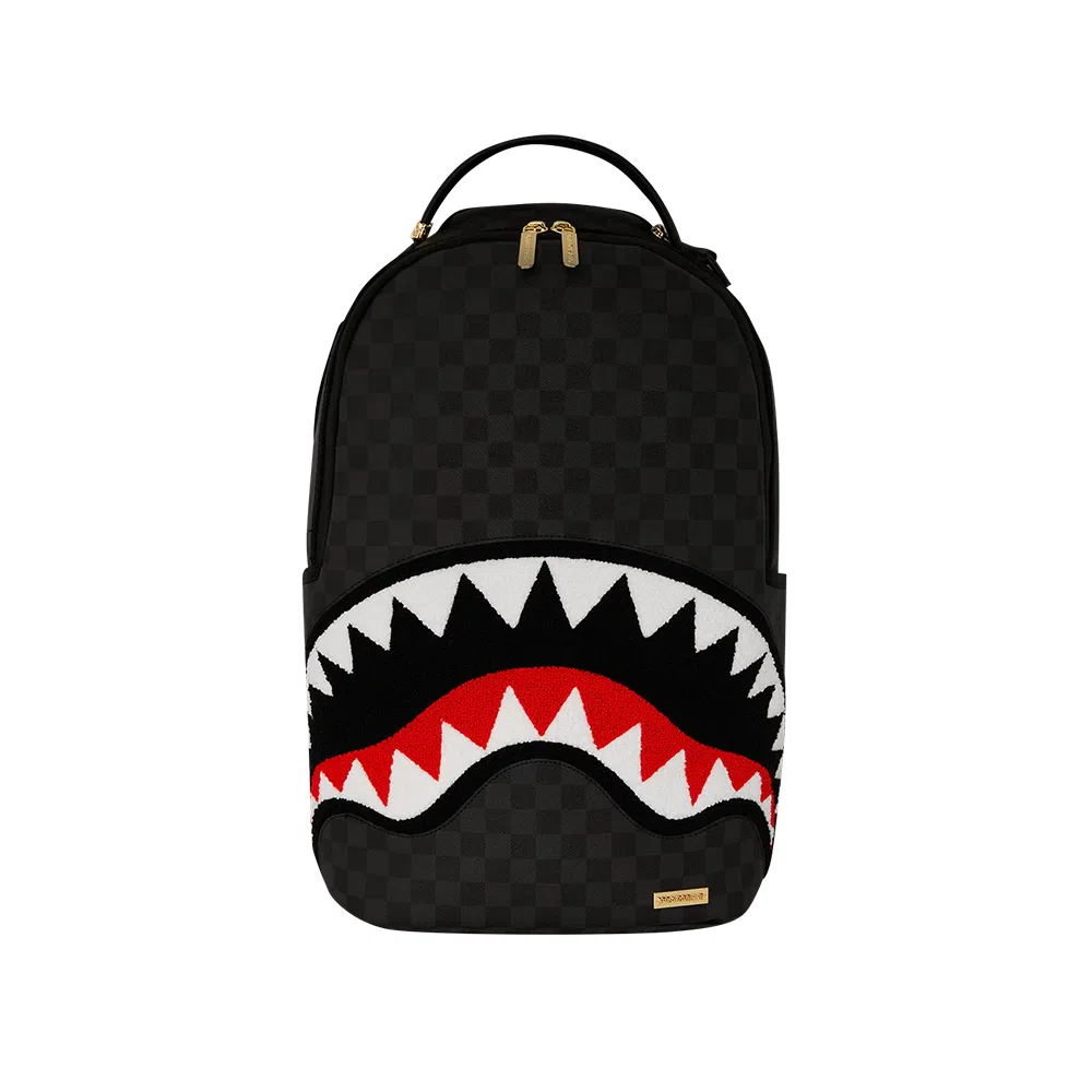 SPRAYGROUND Checkerboard Shark Mouth Backpack