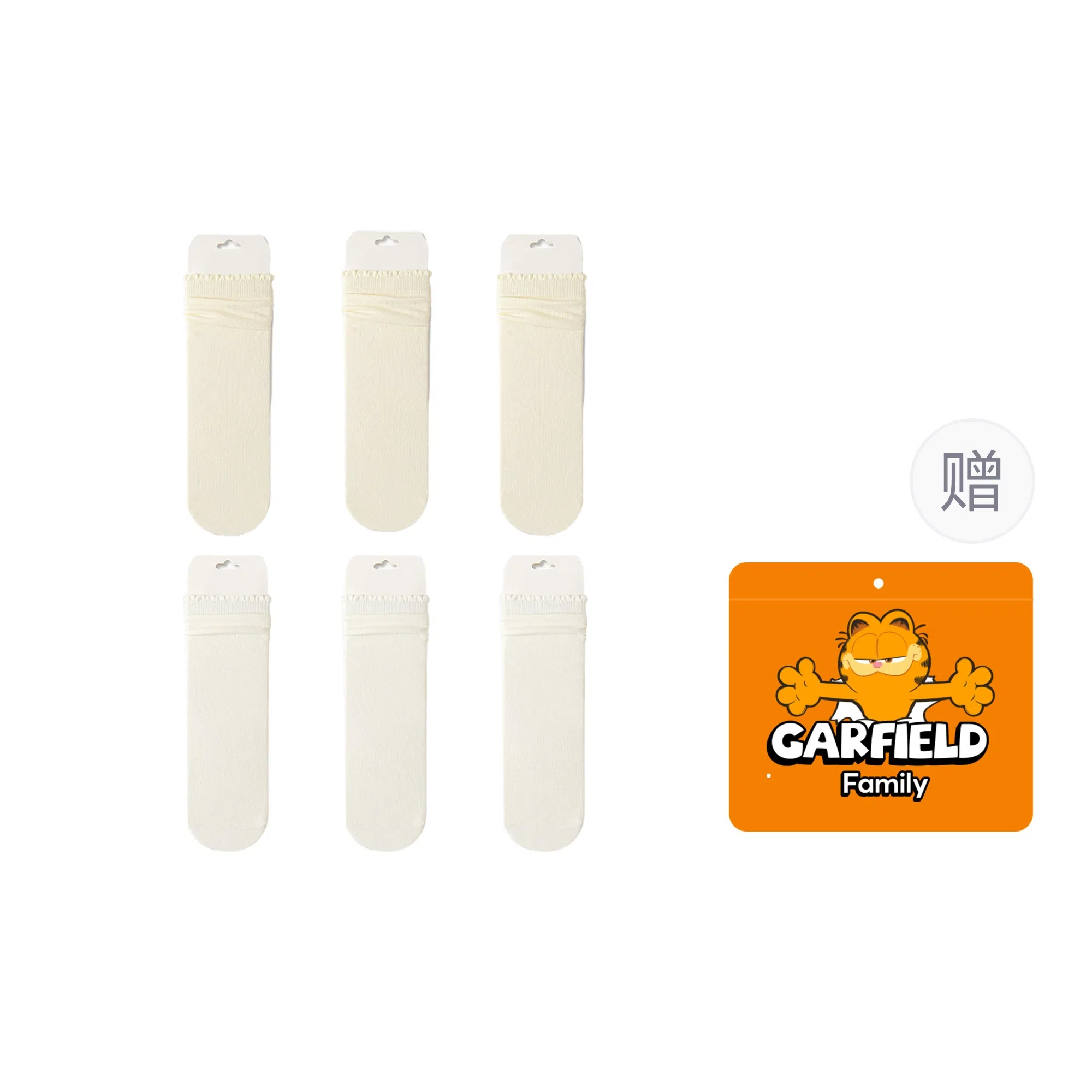 Garfield Family Spring Summer Socks