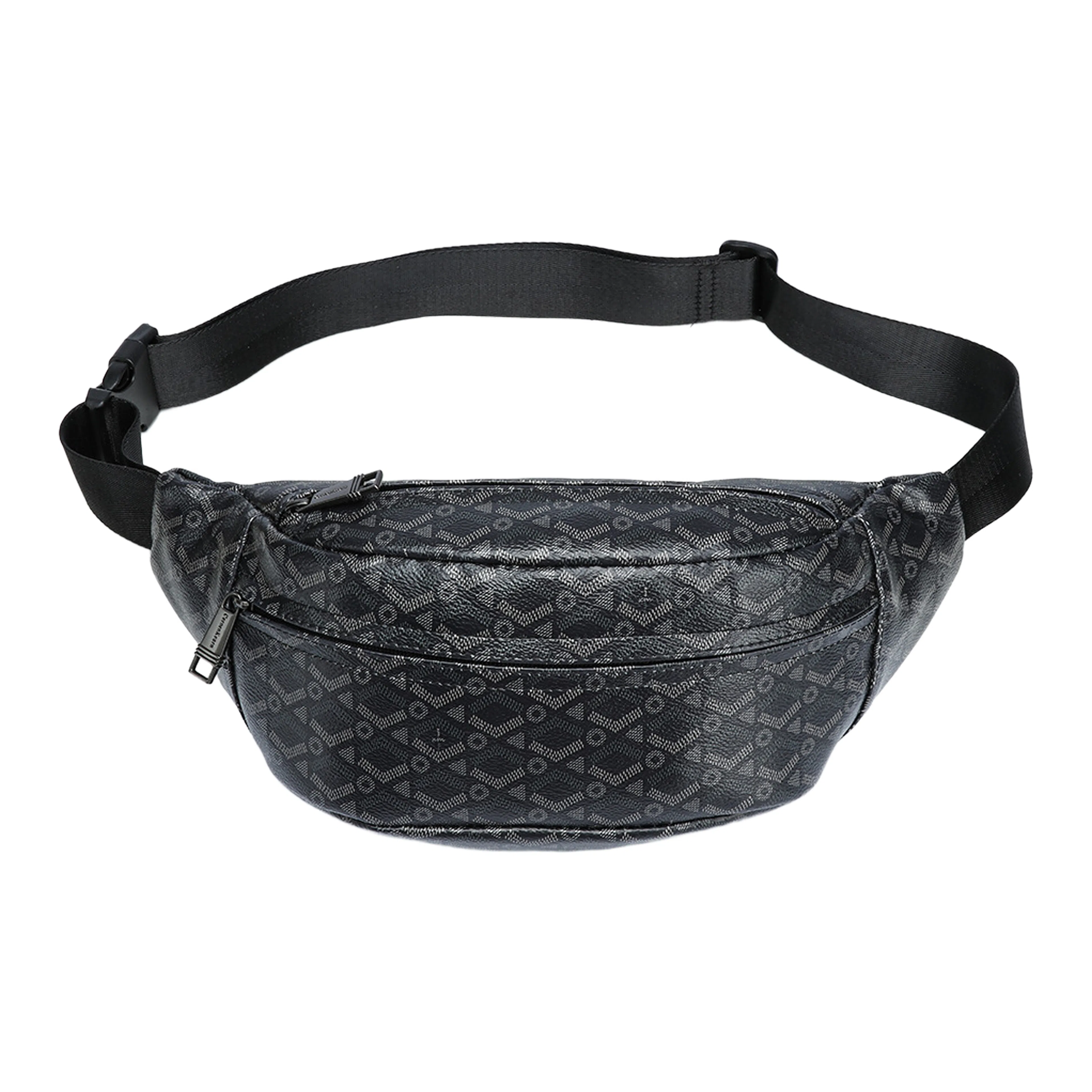 CARTELO Multi-Zip PU Waist Bag