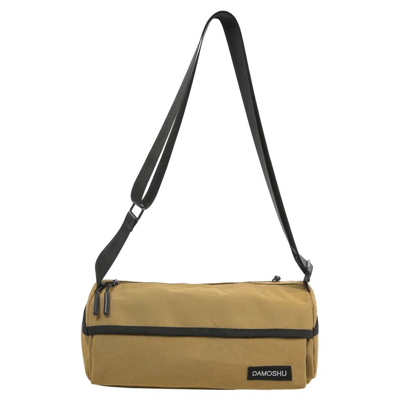 醇龙 纯色时尚潮流高级百搭 尼龙 单肩包 常规 男女同款情侣款 多色