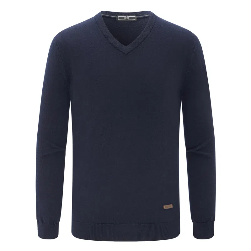EMZ V-Neck Wool Sweater