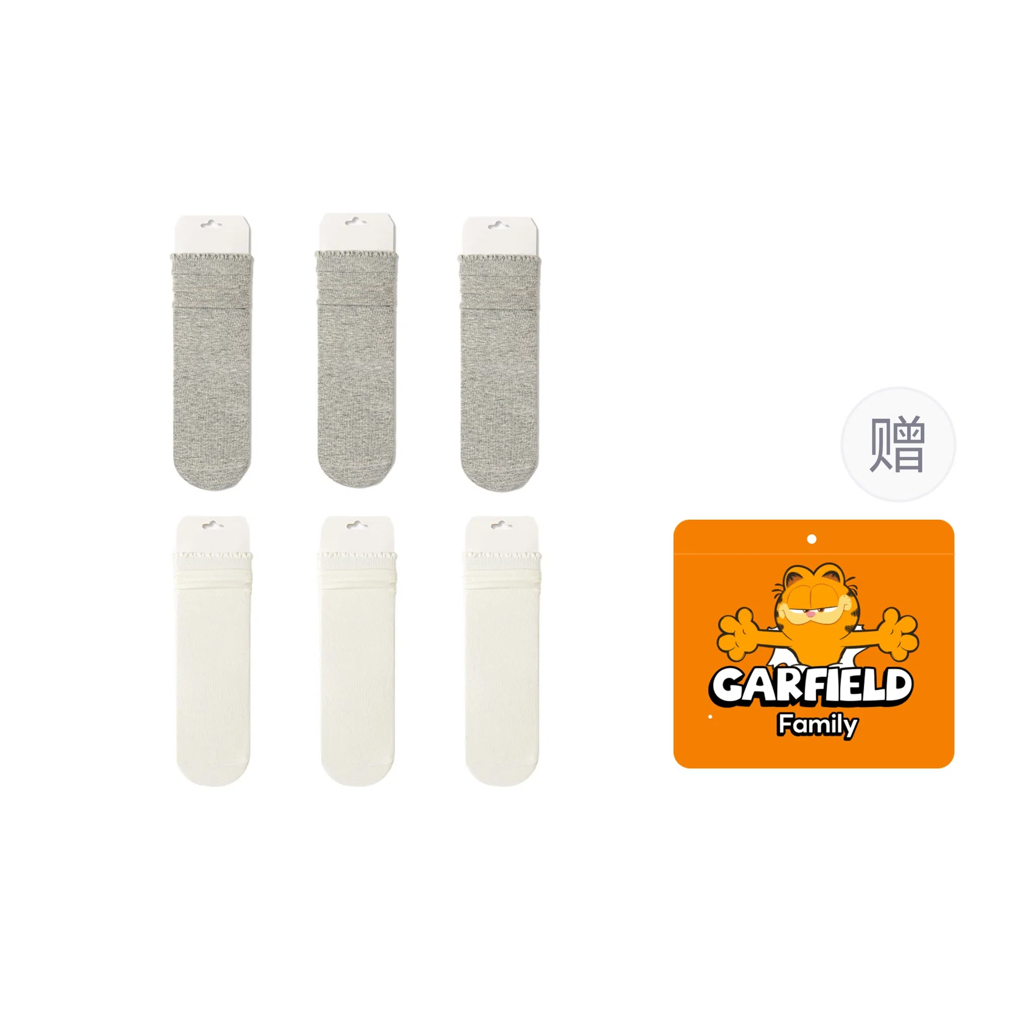 Garfield Family Spring Summer Socks