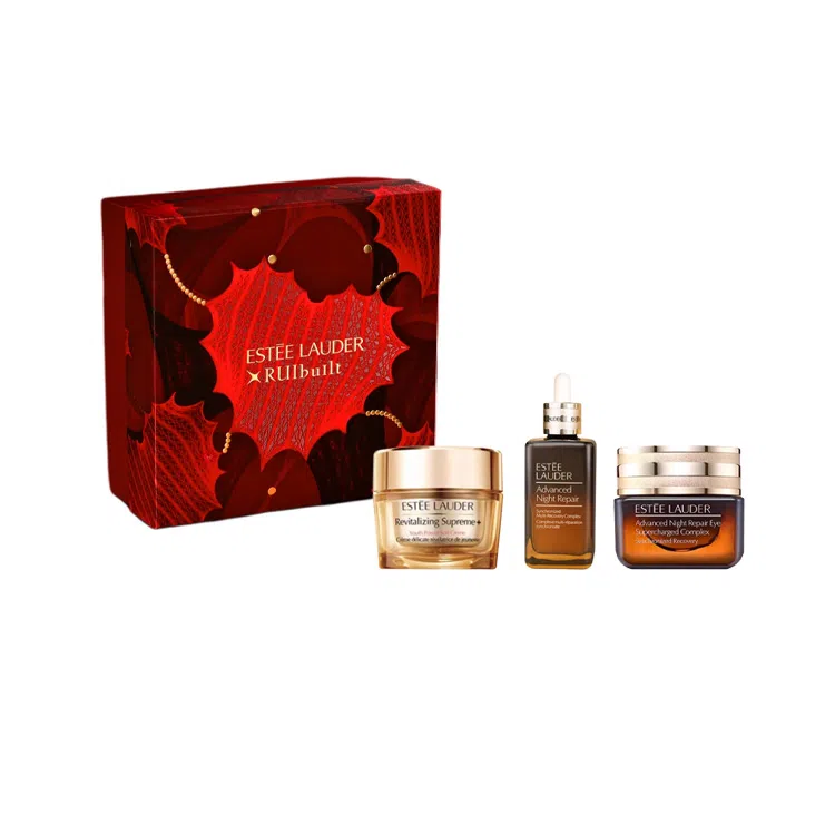 雅诗兰黛 小棕瓶眼面修护护肤套装 清爽补水