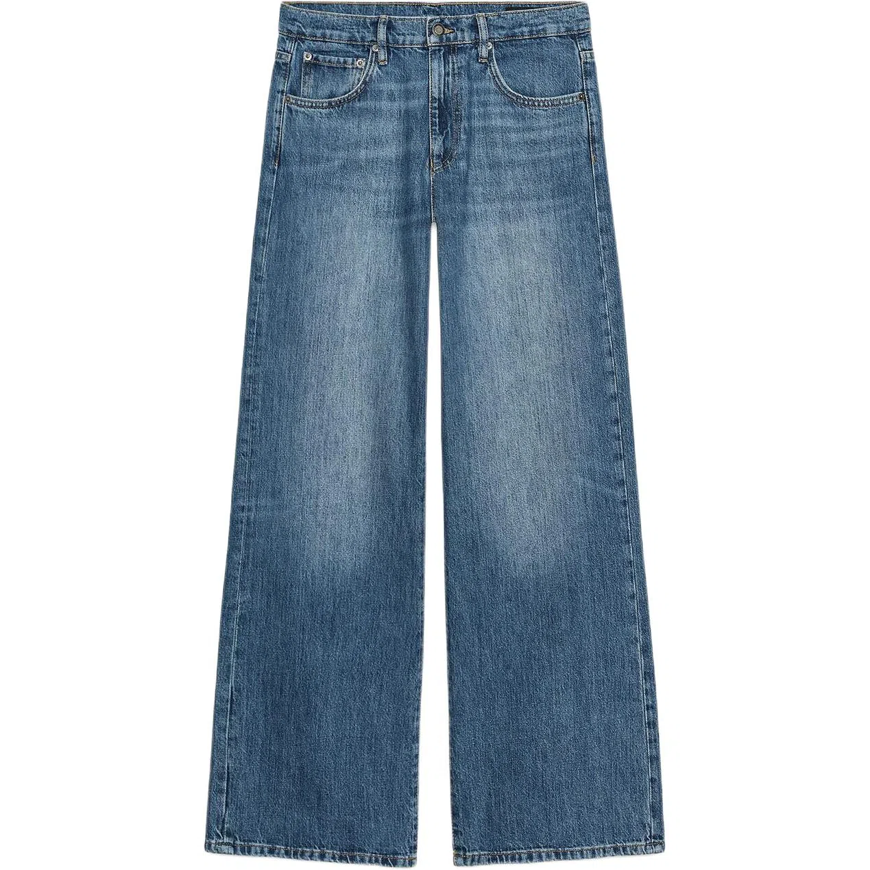 ZARA ZW Wide Leg Jeans