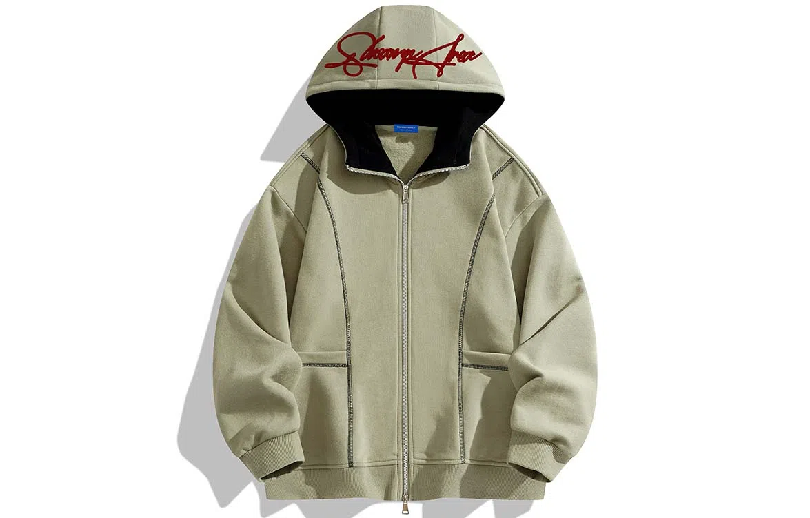 SWAMP AREA Vintage Embroidered Hoodie