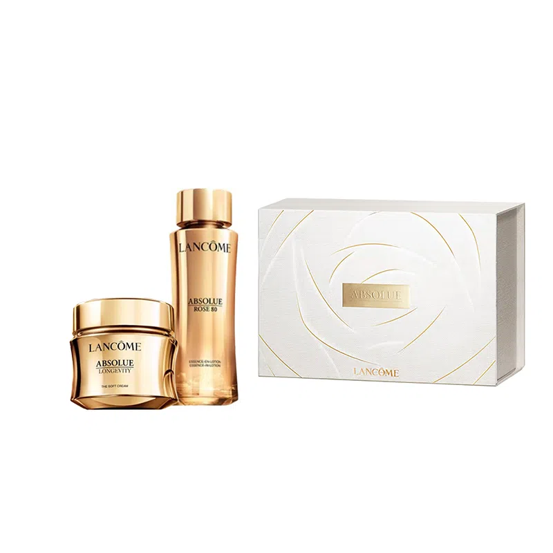 兰蔻 菁纯水面防晒护肤套装 保湿 四件套