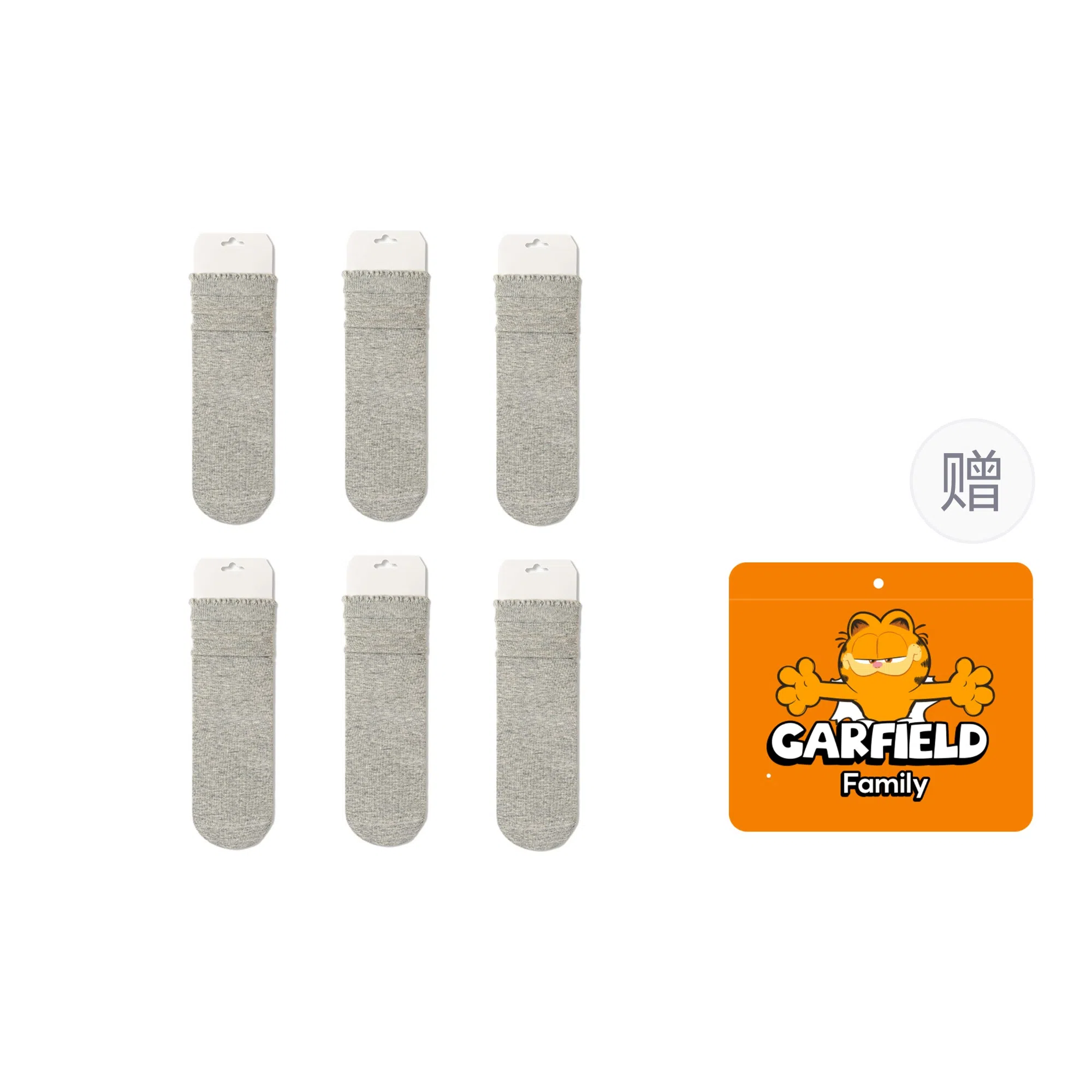 Garfield Family Spring Summer Socks