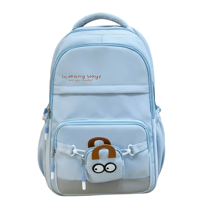 醇龙 学院风简约百搭电脑背包 尼龙 双肩包 常规 男女同款情侣款 多色